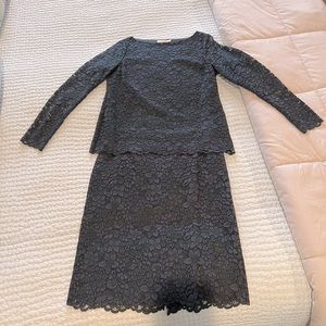 Tory Burch Lace Top and Skirt